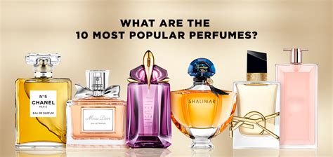 top 10 most popular perfumes